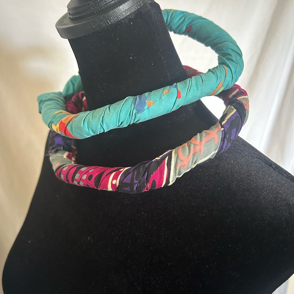 Vintage 1980s Headbands - Picture 2 of 2